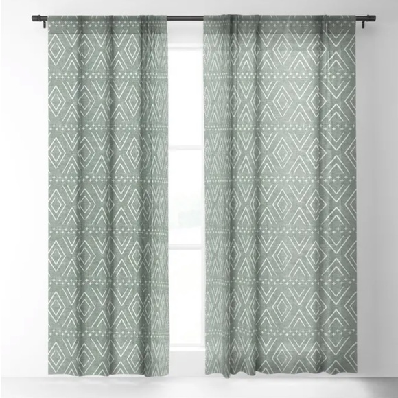 Little Arrow Design Co. Diamond Window Panel Curtain - Picture 1 of 3